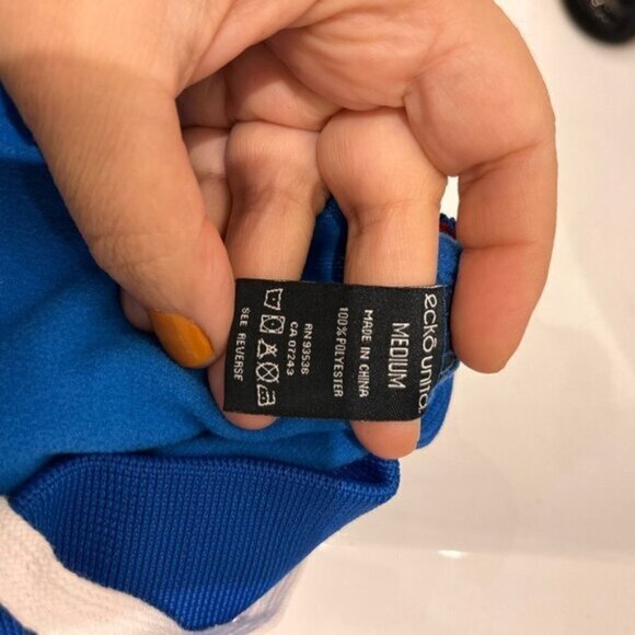 ECHO unitd bleu pant new with tag flare size medium - Picture 4 of 11